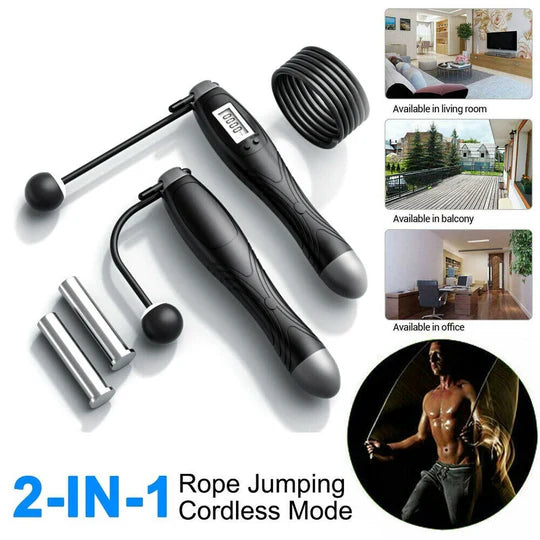 New Cordless Electronic Skipping Rope